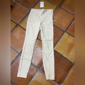 Zara FAUX LEATHER LEGGINGS Small